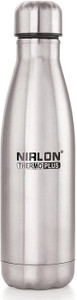 nirlon double insulated wall vacuum  hot  cold for 24 hours 500 ml steel flask
