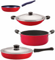 NIRLON FP13_AC_CVG_CS24 Non-Stick Coated Cookware Set