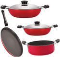 NIRLON FT12_DKDB_DKDJ_CS24 Non-Stick Coated Cookware Set