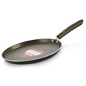 Nirlon Gold Rush Non Stick Aluminium Gas &amp; stovetops Friendly Flat Dosa Tawa 26cm Color-Gold Rush(Gold_Rush_Flat_Tawa26cm)