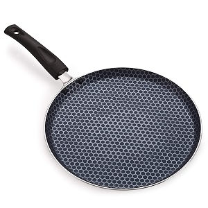 nirlon honeycomb non stick gas stove compatible aluminium flat dosa tawa 26cmhoneycomb_flat_tawa 26cm