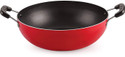 NIRLON Kadhai 24 cm diameter 2 L capacity (Aluminium, Non-stick)