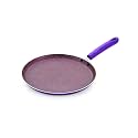 Nirlon Kitchen Accessories for Cooking Non Stick Aluminium Induction Regal Purple Flat Tawa for Induction/Gas Stove Tops(New_Regal Purple_Flat_Tawa)