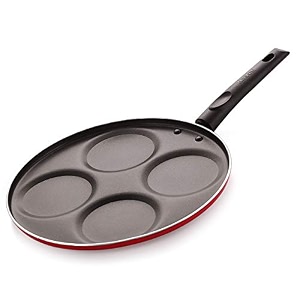 nirlon non stick aluminium mini pancakeuttapam tawa pan 265cm 3mm_clasic_up4