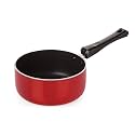NIRLON Non Stick Food Grade Quality Aluminium Sauce Pan/Milk Pan/Coffee Pan/Tea Pan/Tea Pot/Milk Pot 16Cm - 1.2 Ltr Lpg Stove Compatible Only[3Mm_Clasic_Sp(M)], 1.2 Liter