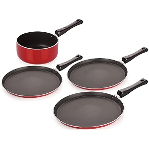 nirlon non-stick kitchenware kitchen cooking utencil combo set offer ft12_ft13_spb_ft11odor free