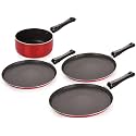 Nirlon Non-Stick Kitchenware Kitchen Cooking Utencil Combo Set Offer, (FT12_FT13_SPB_FT11),Odor Free