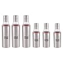 NIRLON Stainless Steel Oil Dispenser Leakproof Kitchen Oil & Vinegar Set of 06