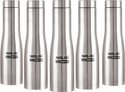 NIRLON Stainless Steel Water Bottle Set of 5 1000 ml Steel Bottle (Pack of 5, Steel/Chrome)