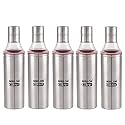 NIRLON STEEL OIL CONTAINER 1000 ML PACK OF 05