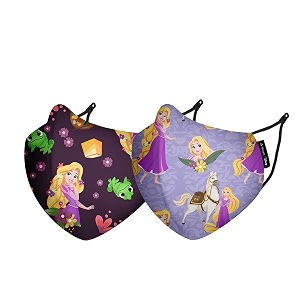 nirvana mask pack of 2 n95 nanotechnology masks  anti-pollution mask for kids amp adults  official merchandise partner for disney marvel amp barbie