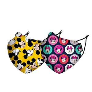 nirvana mask pack of 2 n95 nanotechnology masks  anti-pollution mask for kids amp adults  official merchandise partner for disney marvel amp barbie