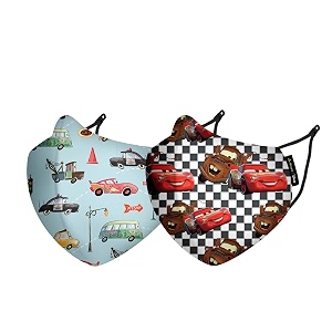 nirvana mask pack of 2 n95 nanotechnology masks  anti-pollution mask for kids amp adults  official merchandise partner for disney marvel amp barbie