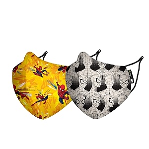 nirvana mask pack of 2 n95 nanotechnology masks  anti-pollution mask for kids amp adults  official merchandise partner for disney marvel amp barbie