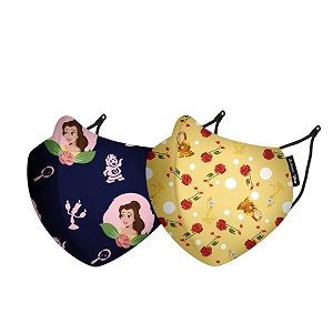 nirvana mask pack of 2 n95 nanotechnology masks  anti-pollution mask for kids amp adults  official merchandise partner for disney marvel amp barbie