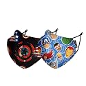 Nirvana Mask Pack of 2 N95 Nanotechnology Masks | Anti-Pollution mask for kids &amp; adults | Official Merchandise Partner for Disney, Marvel &amp; Barbie