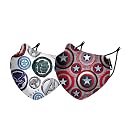 Nirvana Mask Pack of 2 N95 Nanotechnology Masks | Anti-Pollution mask for kids &amp; adults | Official Merchandise Partner for Disney, Marvel &amp; Barbie