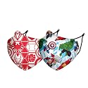 Nirvana Mask Pack of 2 N95 Nanotechnology Masks | Anti-Pollution mask for kids &amp; adults | Official Merchandise Partner for Disney, Marvel &amp; Barbie