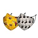 Nirvana Mask Pack of 2 N95 Nanotechnology Masks | Anti-Pollution mask for kids &amp; adults | Official Merchandise Partner for Disney, Marvel &amp; Barbie