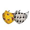 Nirvana Mask Pack of 2 N95 Nanotechnology Masks | Anti-Pollution mask for kids &amp; adults | Official Merchandise Partner for Disney, Marvel &amp; Barbie