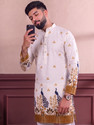 Nirwearr Men Printed Straight Kurta
