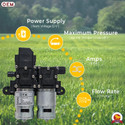 Nisarg Battery Sprayer Spare Part Double Motor for Pump Corded & Cordless Grass Trimmer