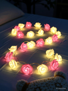 NISCO 20 LEDs 4 m Pink Steady