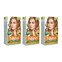 Nisha Crème Blonde Hair Color, 7.3 Honey Blonde, 90ml + 60gm, (Pack of 3) …