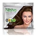 Nisha Cream Hair Color Rich Bright Long Lasting Hair Colouring For Ultra Soft Deep Shine 100% Grey Coverage Conditioning With Natural Herbs Sachet (Pack of 3, Light Brown)