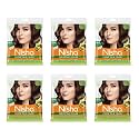 Nisha Cream Hair Color Rich Bright Long Lasting Hair Colouring For Ultra Soft Deep Shine 100% Grey Coverage Conditioning With Natural Herbs Dark Brown (Pack of 6) …