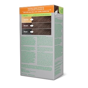 nisha creme hair color chocolate brown permanent hair colour for women men no ammonia ultra soft deep shine 100 grey coverage 35 chocolate brown hair colour 120gm pack of 2
