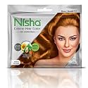 Nisha Cream Hair Color Rich Bright Long Lasting Hair Colouring For Ultra Soft Deep Shine 100% Grey Coverage Conditioning With Natural Herbs Honey Blonde (Pack of 2)