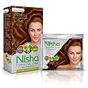 Nisha Creme Hair Color Combo Pack of Golden Brown 120gm Jumbo + 40gm Sachet Pack