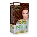 Nisha Creme Hair Color Natural Brown 120g Pack of 1
