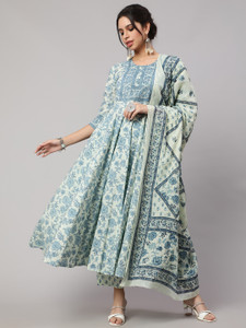 Nishabd Women Kurta Palazzo Dupatta Set