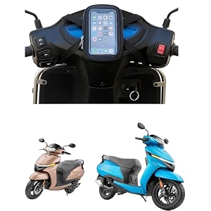 nishi universal mobile holderstandmount pouch for scooters scooty tvs jupiter