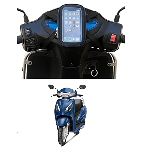 nishi universal mobile holderstandmount pouch for scooters scooty honda activa