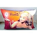 Latest Barbie Digital Print Pillow Size 12x18 Inches Multicolor (Doll)