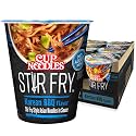 Nissin Cup Noodles Stir Fry Noodles in Sauce, Korean BBQ, 2.89 Ounce (Pack of 6)