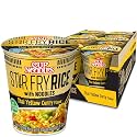 Nissin Cup Noodles Stir Fry Rice with Noodles, Thai Yellow Curry, 2.61 Ounce (Pack of 6)