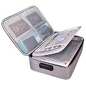 Nitevo Multipurpose Document Storage Box with Passwprld Lock Important Document Organizer Box Multilayer File Organiser Bank Document, Small Certificate Organizer Box (Multicolour)