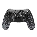Nitho ADONIS Wireless Controller for PS4, PC, iOS &amp; Android, PS5 (with PS4 Games Only), Gamepad Joystick with Dual Vibration | 6-Axis Motion Sensor | Touchpad | Built-in Speaker | 3.5 mm Jack - Camo
