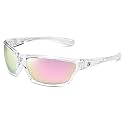 Polarized Wrap Around Sports Sunglasses for Men Women UV400 Protection