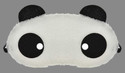 Nitsha Panda Eye Blind Sleeping Eye Mask Slip Night Sleep Eye White And Black Super Soft & Smooth Travel Masks for Men Women Girls Boys Kids (Panda)