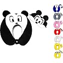Velvet Super Soft Cute Cartoon Neck Pillow &amp; Sleeping Eye Mask Combo for Men &amp; Women (Black)