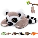 Niuniu Daddy Lemur Weighted Stuffed Animals, Plush Pillow for Kids