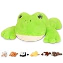Niuniu Daddy Weighted Stuffed Animal, 25 in 5 lbs, Frog Plush for Kids