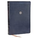 NIV, The Woman's Study Bible, Leathersoft, Blue, Full-Color, Red Letter, Thumb Indexed: Receiving God's Truth for Balance, Hope, and Transformation