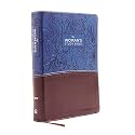 NIV, The Woman's Study Bible, Leathersoft, Blue/Brown, Full-Color, Red Letter: Receiving God's Truth for Balance, Hope, and Transformation