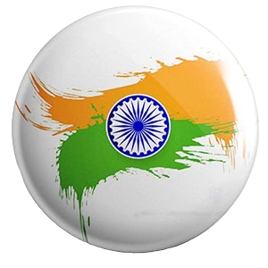nivara39s  india flag badges  national flag badges  india republic day badges  tricolor badges  pin button badges  independence day batches pack of 3 design 6